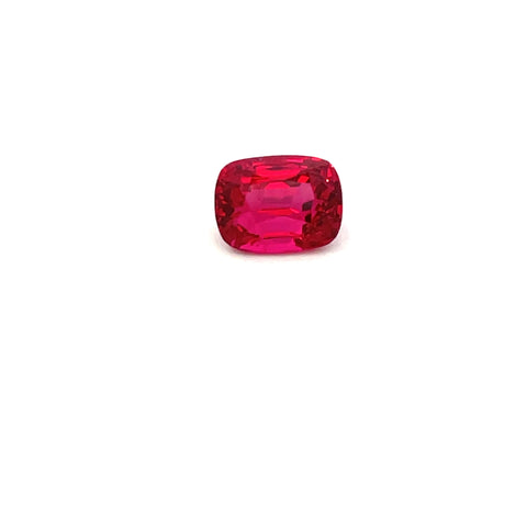 1.10 cts Natural Red Spinel Gemstone - Cushion Shape - 24258RGT