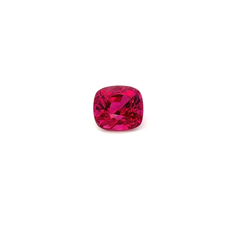 1.05 cts Natural Red Spinel Gemstone - Cushion Shape - 24259RGT