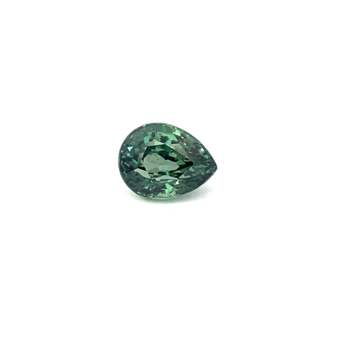 2.07 cts Natural Gemstone Heated Teal Sapphire - Pear Shape - 24295RGT