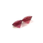 3.26 cts Natural Peachy Pink Malaya Garnet Gemstone - Round Shape Pair - 24303RGT