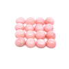 18.70cts 16Pcs Lot Natural Pink Opal Gemstone - 7 MM Round Cabochon - RGTPO