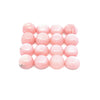18.70cts 16Pcs Lot Natural Pink Opal Gemstone - 7 MM Round Cabochon - RGTPO
