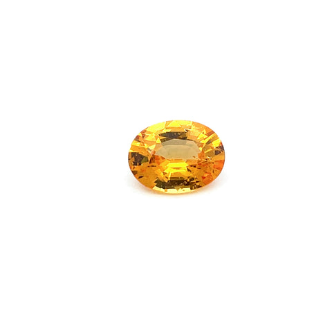 1.39cts Natural Fanta Spessartite Garnet Gemstone - Oval Shape - 21673RGT