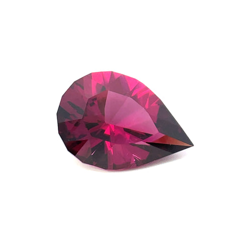 5.60cts Natural Gemstone Reddish Rhodolite Garnet - Pear Shape - 21704RGT