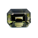 9.55cts Natural Green Tourmaline Gemstone - Emerald Cut - 21732RGT