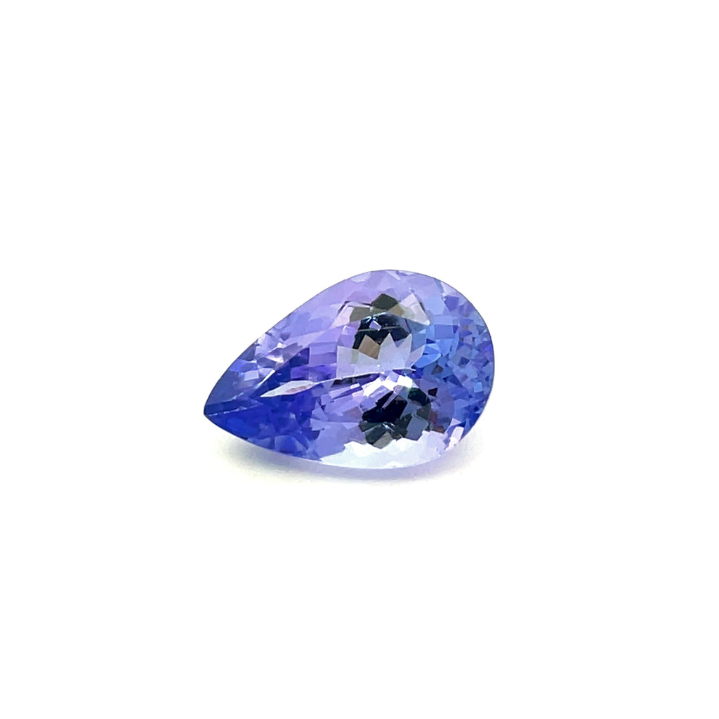 2.67cts Natural Blue Tanzanite Gemstone - Pear Shape - 21916RGT