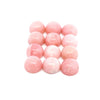 22.46cts 12Pcs Lot Natural Pink Opal Gemstone - 8 MM Round Cabochon - RGTPO