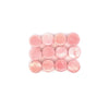 22.46cts 12Pcs Lot Natural Pink Opal Gemstone - 8 MM Round Cabochon - RGTPO
