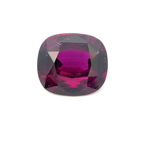 6.98cts Natural Gemstone Purple Rhodolite Garnet- Cushion Shape- 22192RGT