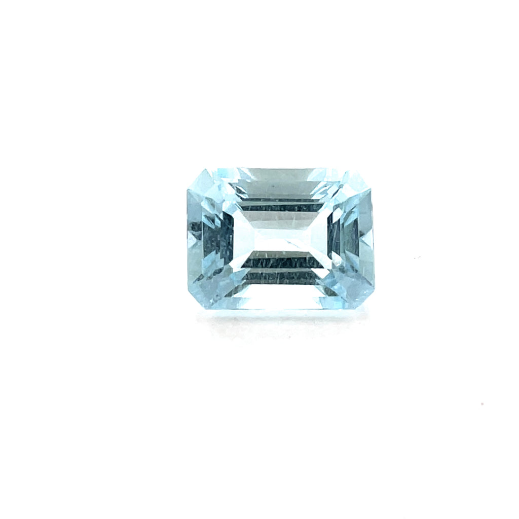 2.30cts Natural Blue Aquamarine Gemstone  - Octagon Shape - 22196RGT