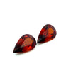 5.08cts Natural Mandarin Spessartite Garnet Gemstone Pair - Pear Shape - 22229RGT