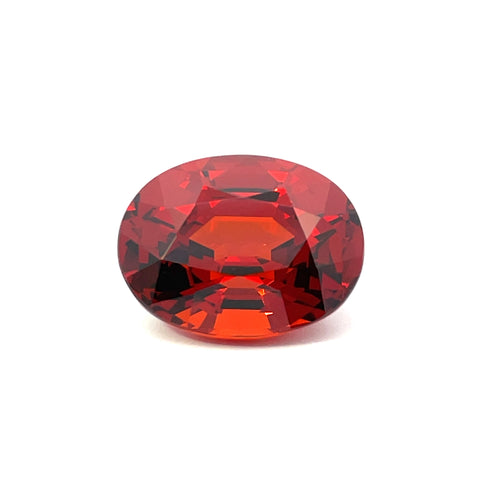 10.82 cts Natural Gemstone Spessartite Garnet - Oval Shape - 22277RGT
