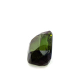 3.84 cts Natural Green Tourmaline Gemstone - Cushion Shape - 22292RGT