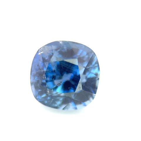 1.03 cts Natural Gemstone Unheated Blue Sapphire Burmese - Cushion Shape - 22320RGT