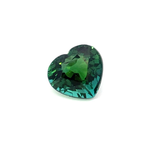 1.68 cts Natural Gemstone Green Tourmaline - Heart Shape - 22436RGT