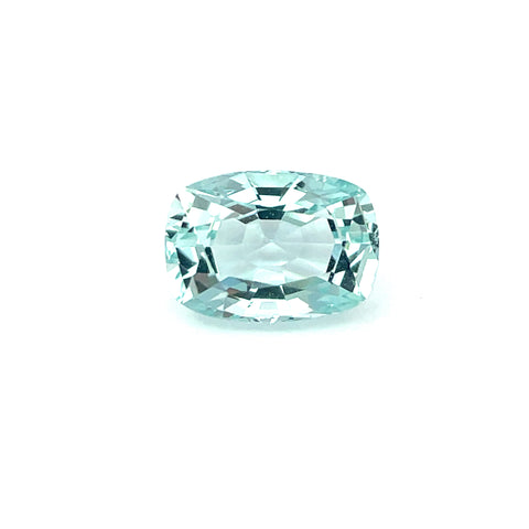 2.52 cts Natural Blue Aquamarine Gemstone  - Cushion Shape - 22950RGT