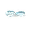 3.63cts Natural Blue Aquamarine Gemstone Pair - Pear Shape - 22987RGT