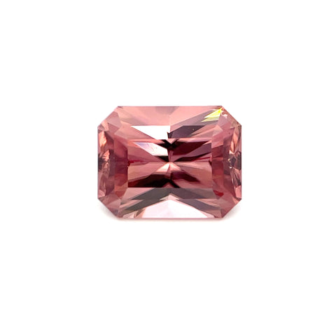 6.67 cts Natural Pink Zircon Gemstone from Tanzania - Octagon Shape - 23278RGT