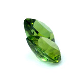 8.17 cts Natural Gemstone Vivid Olive Green Tourmaline Pair - Pear Shape - 23297RGT
