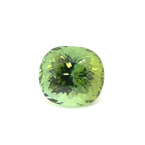 6.60 cts Natural Gemstone Vibrant Olive Green Tourmaline - Oval Shape - 23338RGT