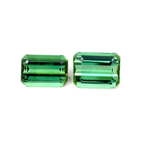 2.83 cts Natural Green Tourmaline Gemstone - Octagon Shape - 23405RGT