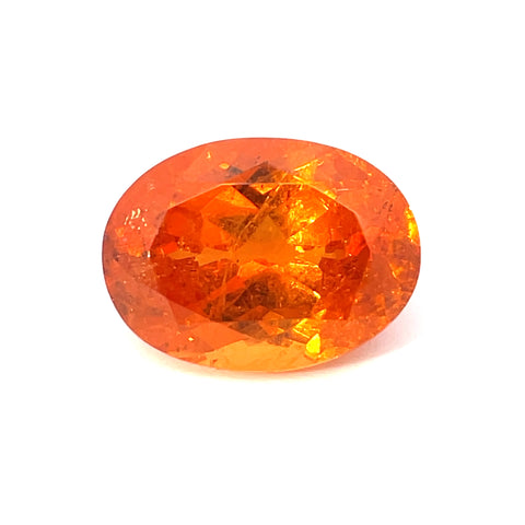 5.06cts Natural Gemstone Mandarin Spessartite Garnet - Oval Shape - 23462RGT