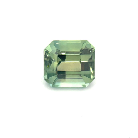 1.07 cts Natural Teal Sapphire Gemstone - Emerald Shape - 23557RGT14