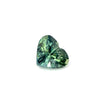 1.05 cts Natural Teal Sapphire Gemstone - Heart Shape