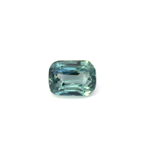 1.08 cts Natural Teal Sapphire Gemstone - Cushion Shape - 23557RGT16