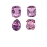 8.62cts 4Pcs Lot Natural Malaya Garnet Gemstone - Mix Shape - 23595RAS