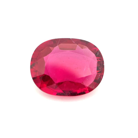 4.34 cts Natural Gemstone Rubellite - Oval Shape - 23694RGT Info