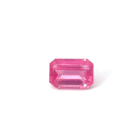 1.15 cts Natural Vivid Pink Mahenge Spinel Gemstone - Octagon Shape