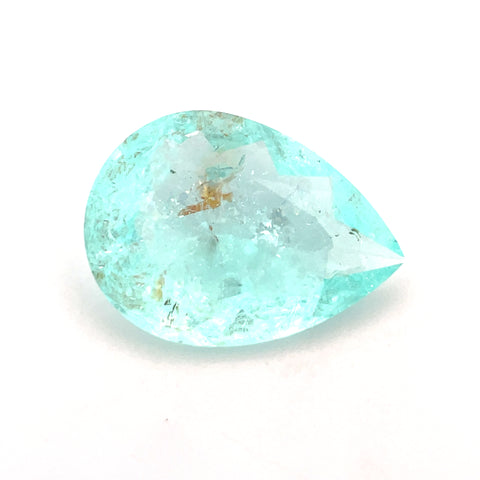 5.10 cts Natural Blue Paraiba Tourmaline Gemstone - Pear Shape - 23849RGT