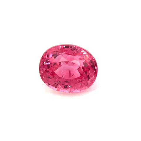 1.02 cts Natural Neon Pink Mahenge Spinel Gemstone - Oval Shape - 23895RGT