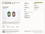 1.11cts GIA Natural Alexandrite Color Change Gemstone - Oval Shape - 23907C/R