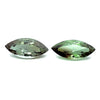 4.22cts Natural Alexandrite Color Change Gemstone Pair - Marquise Shape - 23914C/R