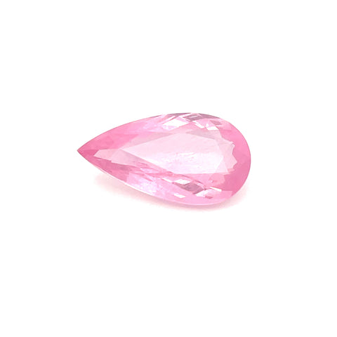 2.21 cts Natural Baby Pink Mahenge Spinel Gemstone - Pear Shape - 23990RGT