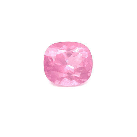2.95 cts Natural Baby Pink Mahenge Spinel Gemstone - Cushion Shape - 23993RGT