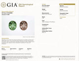 1.00cts GIA Natural Alexandrite Colour Change Gemstone - Oval Shape - 24070NGT