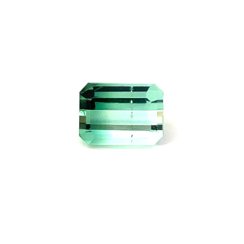 2.41 cts Natural Gemstone Green Tourmaline - Emerald Shape - 24078RGT