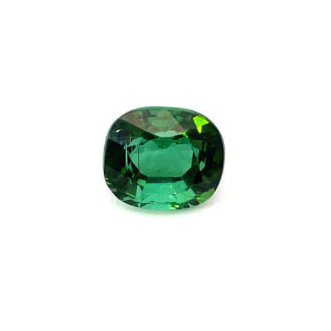 2.34 cts Natural Gemstone Green Tourmaline - Cushion Shape - 24083RGT