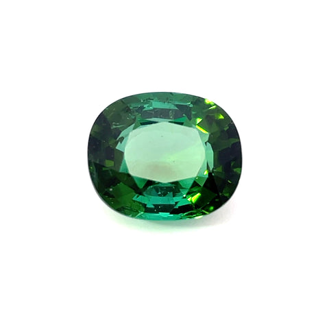 2.87 cts Natural Gemstone Vivid Green Tourmaline - Cushion Shape - 24085RGT