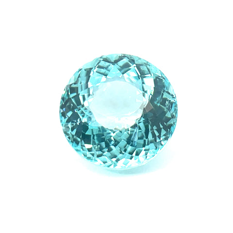 7.04 cts Natural Blue Paraiba Tourmaline Gemstone - Round Shape - 24118RGT