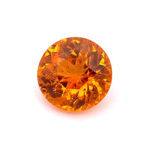 6.42 cts Natural Gemstone Fanta Spessartite Garnet - Round Shape - 24127RGT