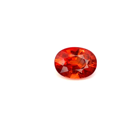 1.07 cts Natural Padparadscha Sapphire Gemstone - Oval Shape - 24212RGT