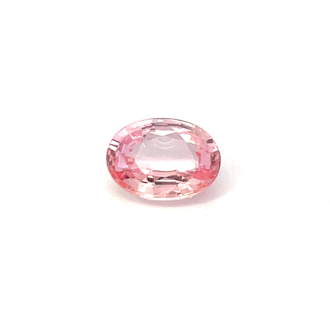 1.33 cts Natural Padparadscha Sapphire Gemstone - Oval Shape - 24254RGT
