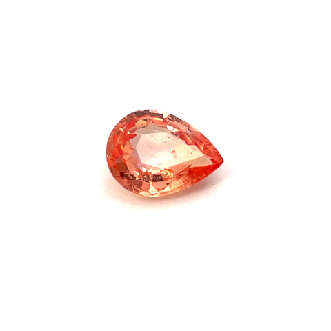1.03 cts Natural Padparadscha Sapphire Gemstone - Oval Shape - 24215RGT