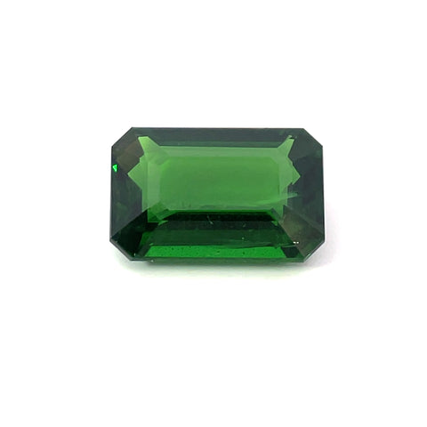 4.60 cts Natural Gemstone Green Tsavorite Garnet  - Emerald Shape - 24224RGT
