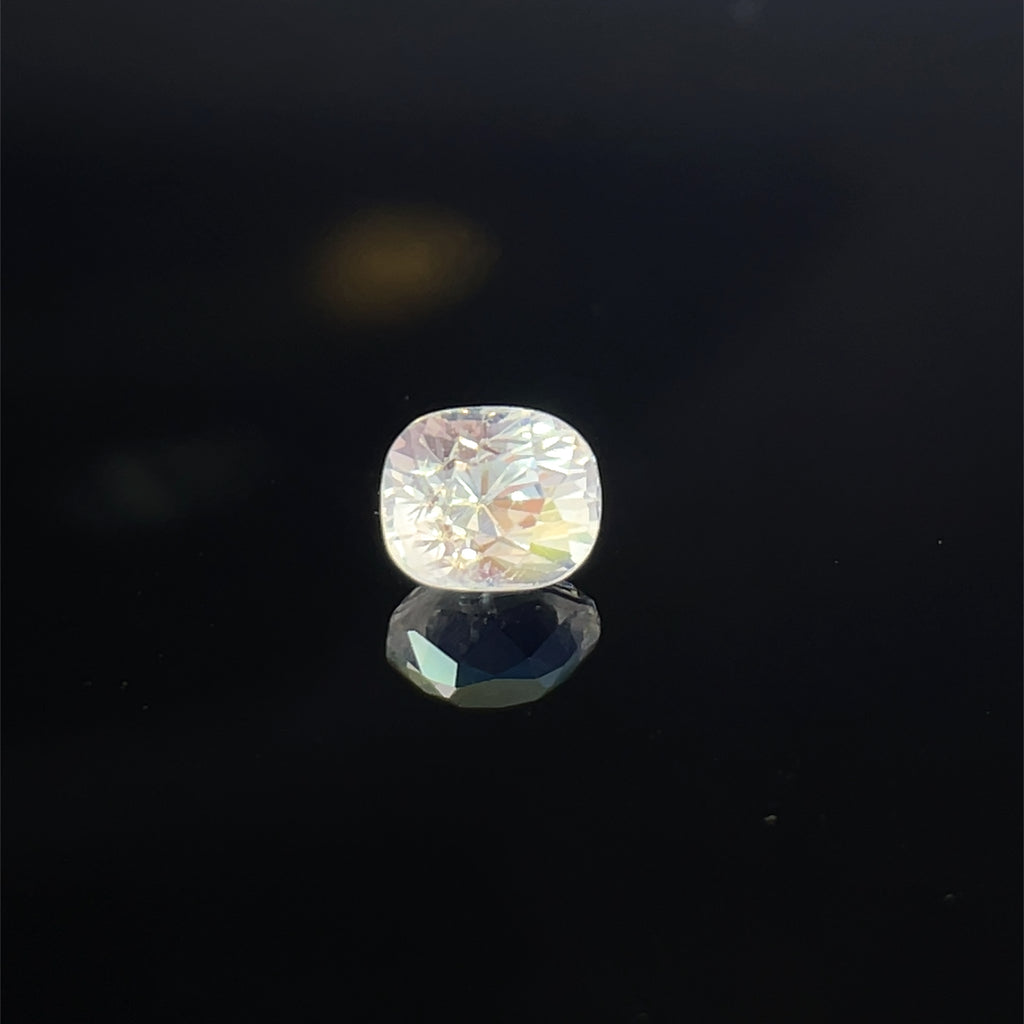 0.81cts Natural Rainbow Moonstone Gemstone - Cushion Shape - 24266RGT