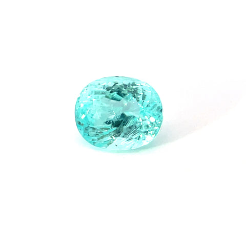 3.45 cts Natural Blue Paraiba Tourmaline Gemstone - Oval Shape - 24277RGT